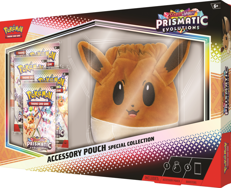 Pokémon TCG: Scarlet & Violet 8.5 – Prismatic Evolutions - Accessory Pouch Special Collection