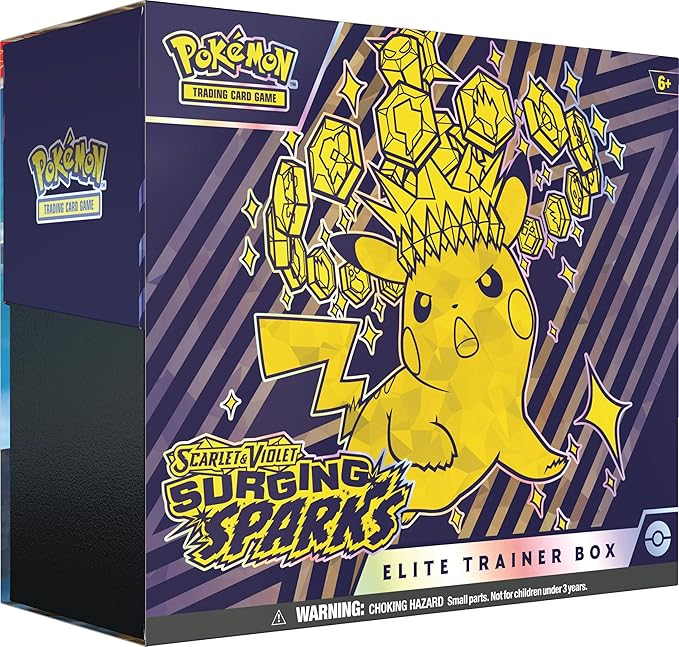 Pokémon TCG: Scarlet & Violet 8 - Surging Sparks - Elite Trainer Box