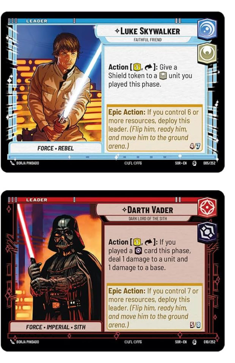 Star Wars: Unlimited Spark of Rebellion Two-Player Starter