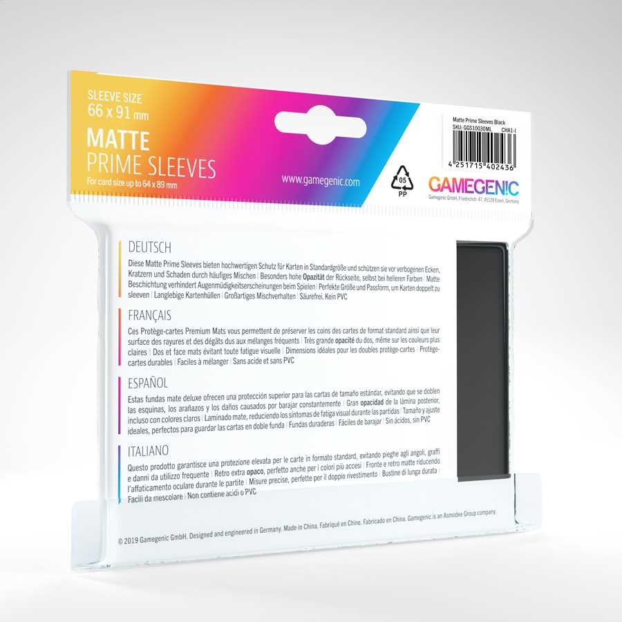 Gamegenic: Matte Prime Sleeves