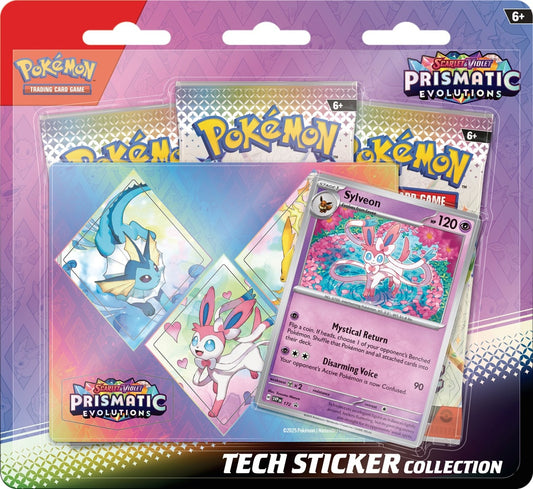 Pokémon TCG: Scarlet & Violet 8.5 – Prismatic Evolutions - Tech Sticker Collection