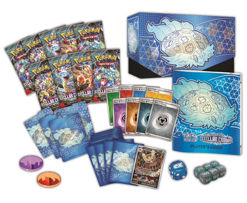 Pokémon TCG: Scarlet & Violet 7 - Stellar Crown - Elite Trainer Box