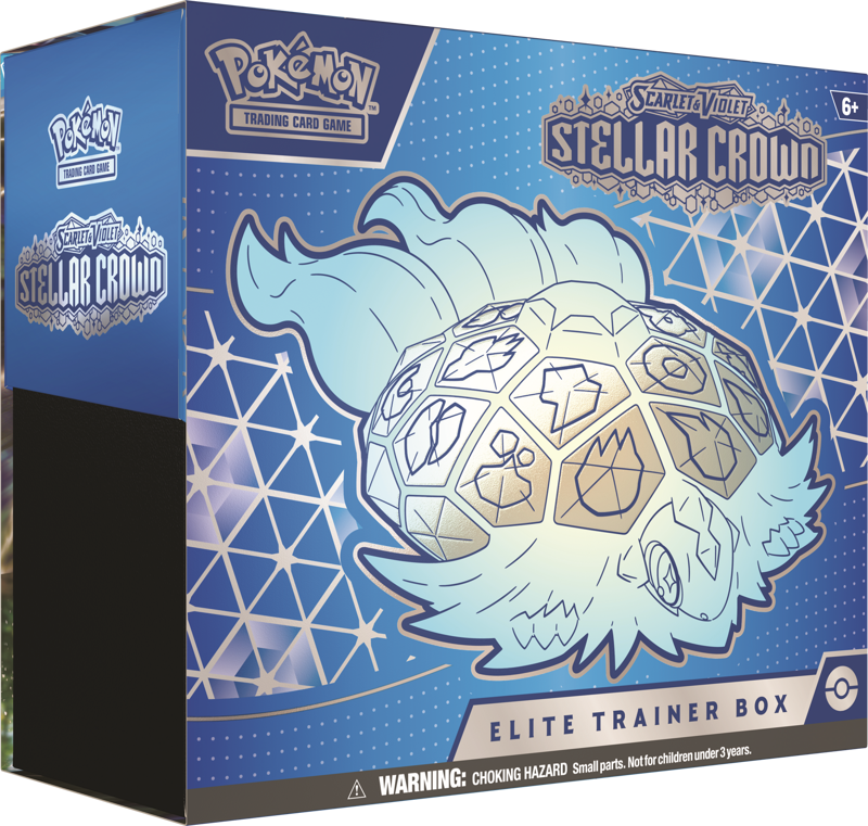 Pokémon TCG: Scarlet & Violet 7 - Stellar Crown - Elite Trainer Box