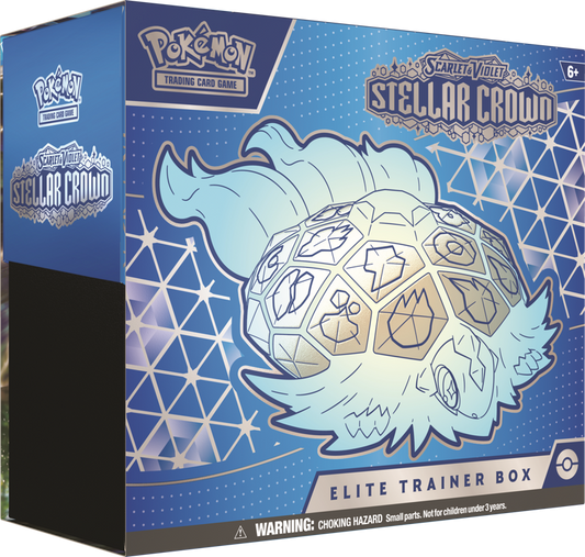 Pokémon TCG: Scarlet & Violet 7 - Stellar Crown - Elite Trainer Box