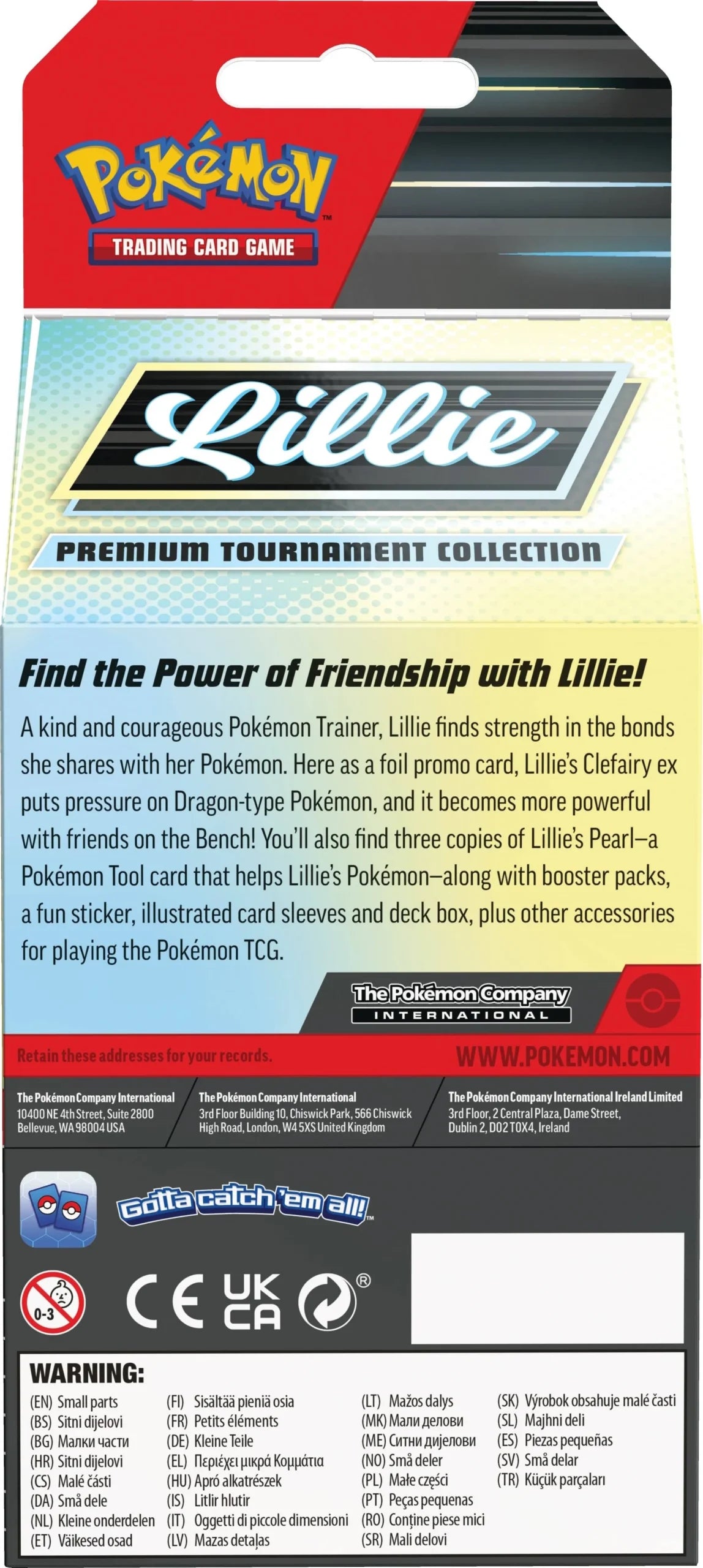 Pokémon TCG: Lillie Premium Tournament Collection