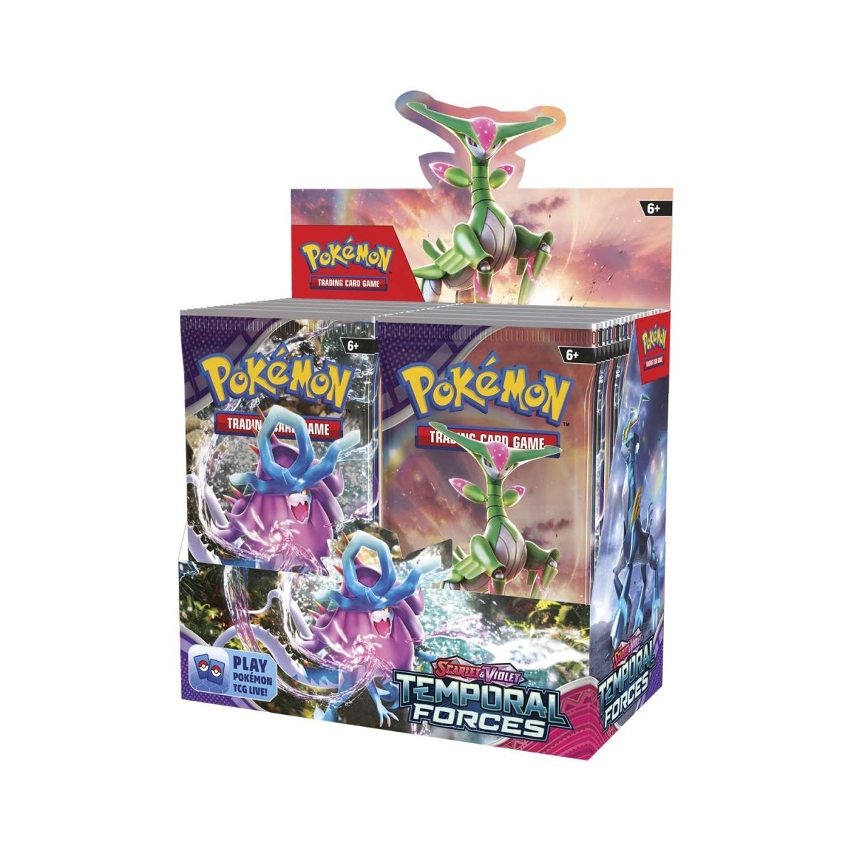 Pokémon TCG: Scarlet & Violet-Temporal Forces Booster Display Box (36 Packs)