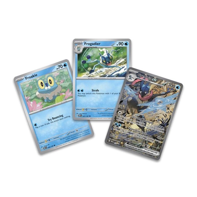 Pokémon TCG: Scarlet & Violet-Shrouded Fable Greninja ex / Kindra ex Special Illustration Collection