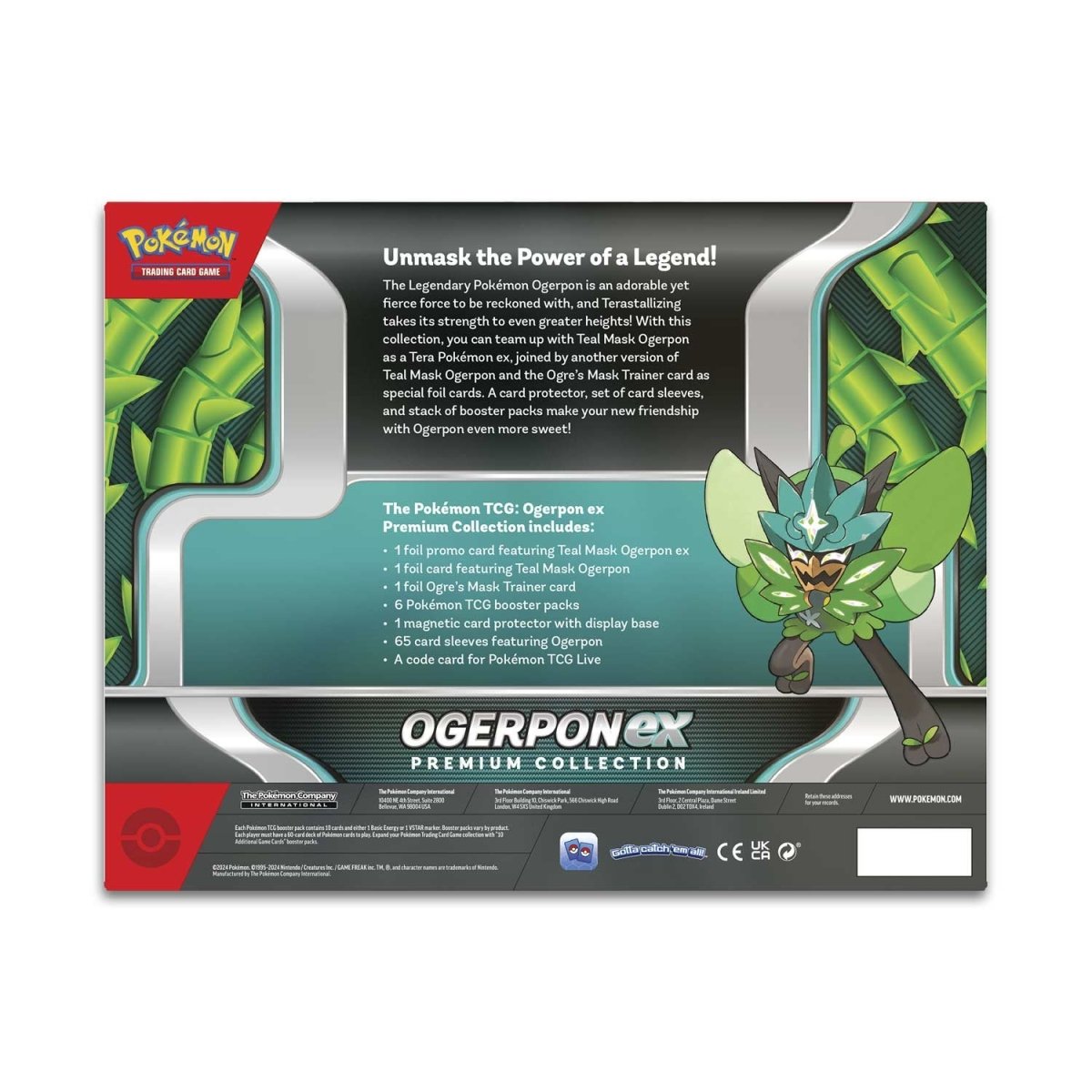 Pokémon TCG: Ogerpon ex Premium Collection