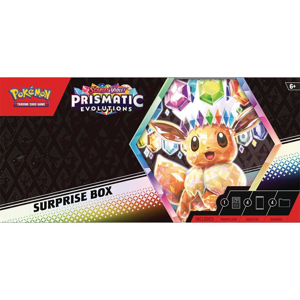 Pokémon TCG: Scarlet & Violet 8.5 - Prismatic Evolutions – Surprise Box Collection