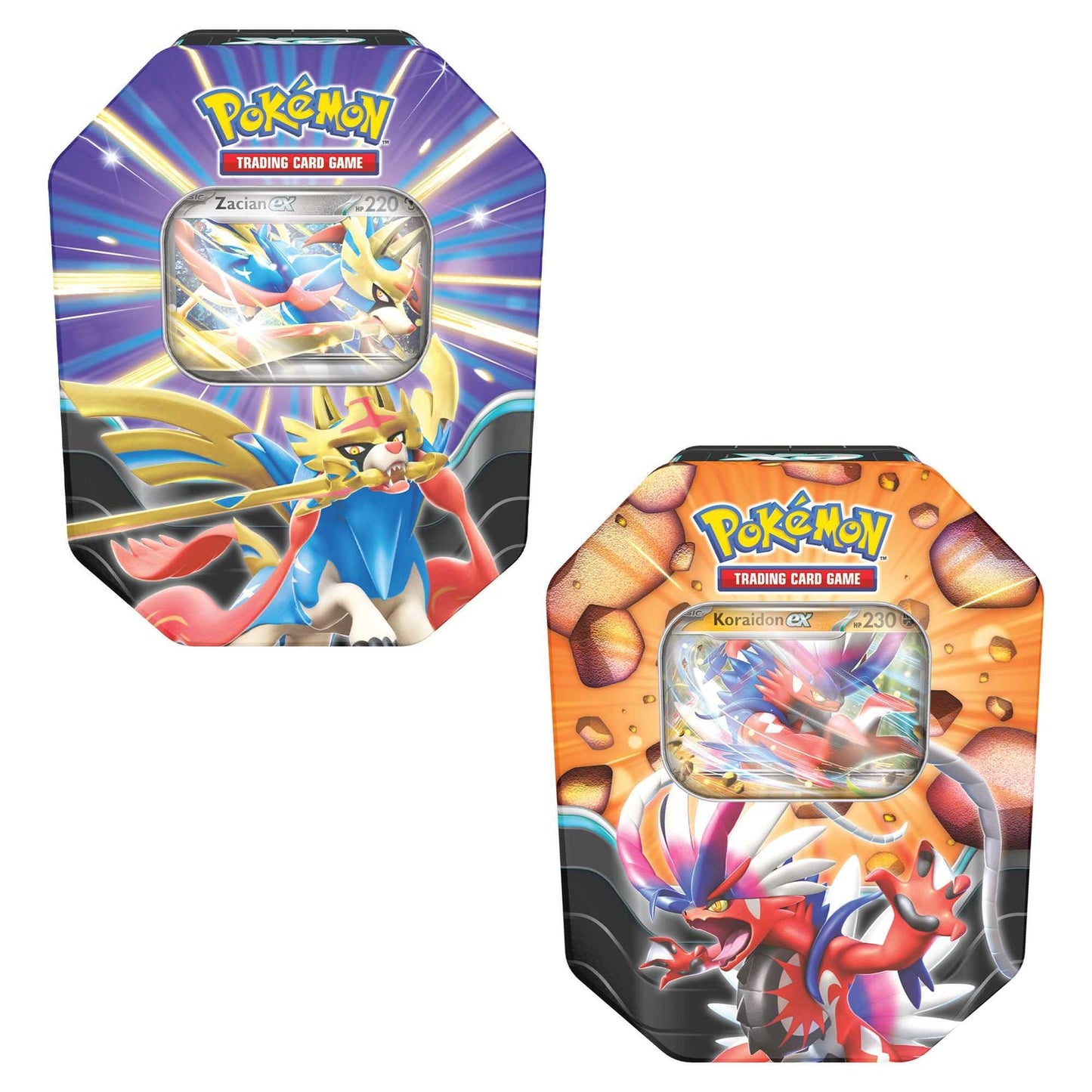 Pokémon TCG: Slashing Legends Ex Tin