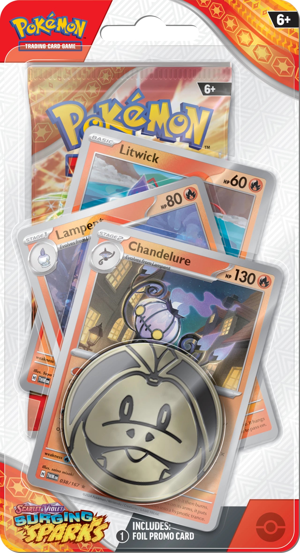 Pokémon TCG: Scarlet & Violet 8 - Surging Sparks - Premium Checklane